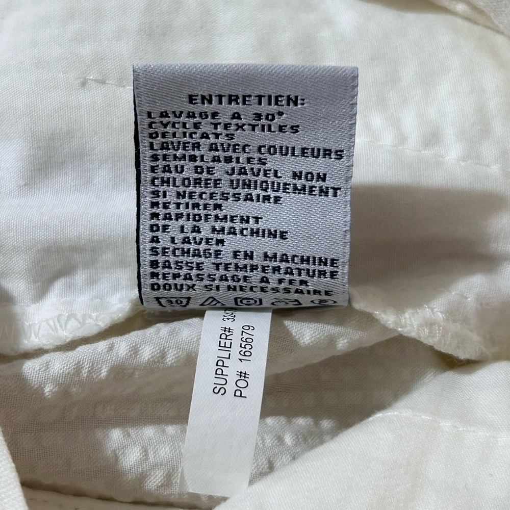 Ralph Lauren White Tailored Bermuda Shorts - Picture 11 of 11